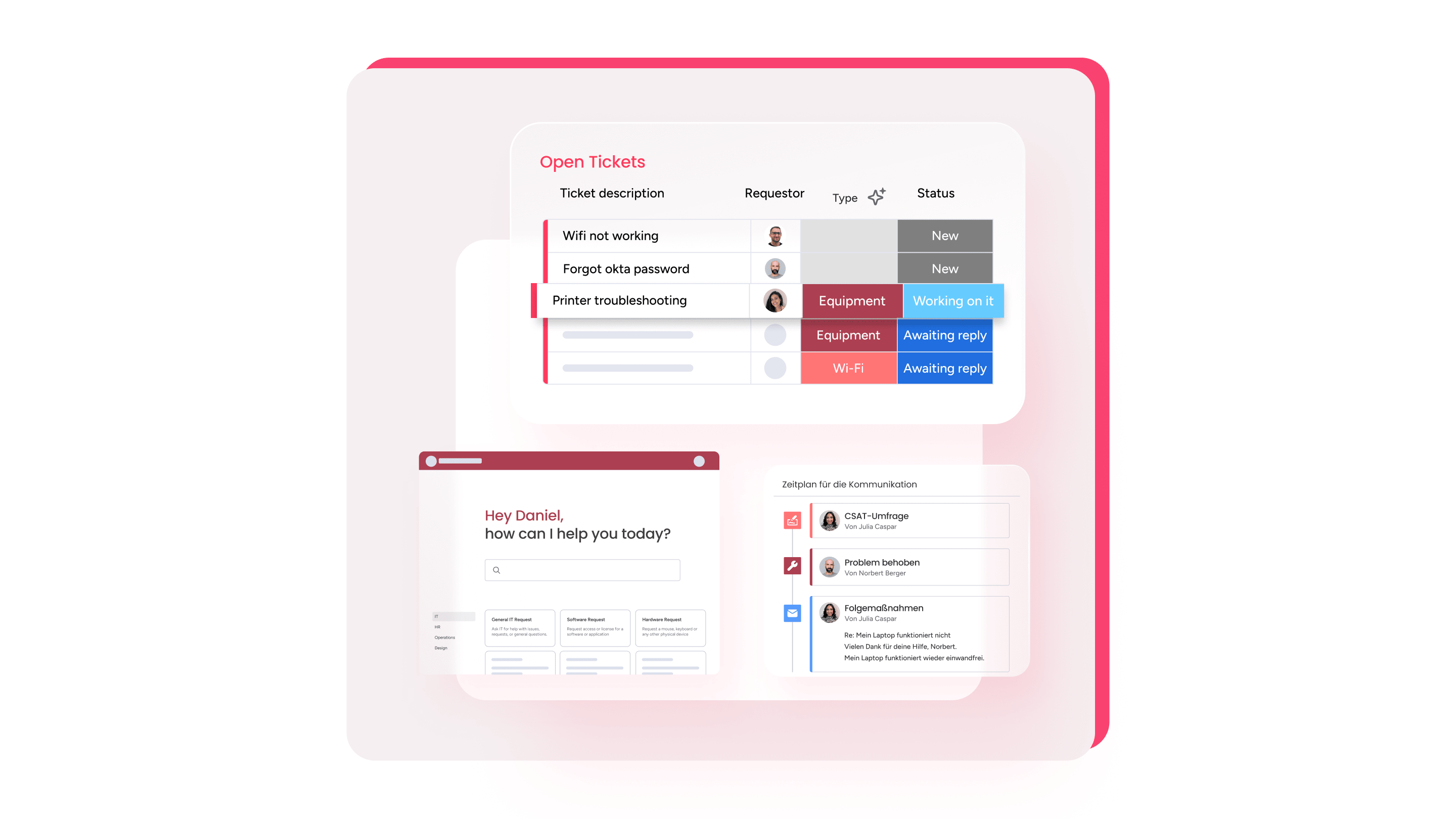 Utilize AI-powered automatic ticket classification to tag and prioritize incoming tickets based on type, urgency, sentiment, and department.